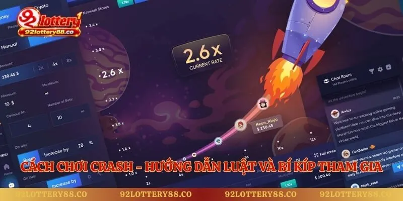 Cách Chơi Crash - Hướng Dẫn Luật Và Bí Kíp Tham Gia