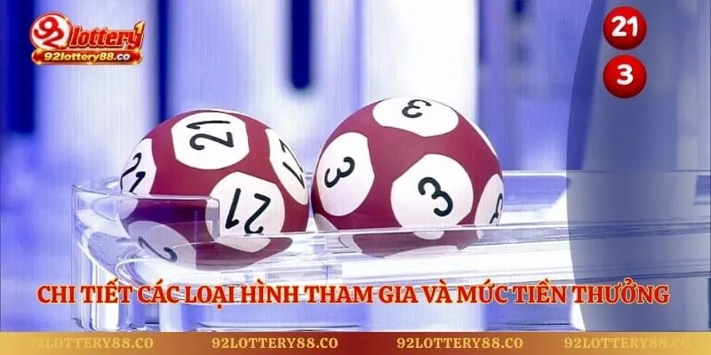 Chi tiết các loại hình tham gia và mức tiền thưởng hấp dẫn