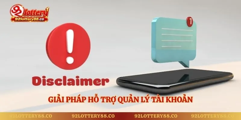 Giải pháp hỗ trợ quản lý tài khoản