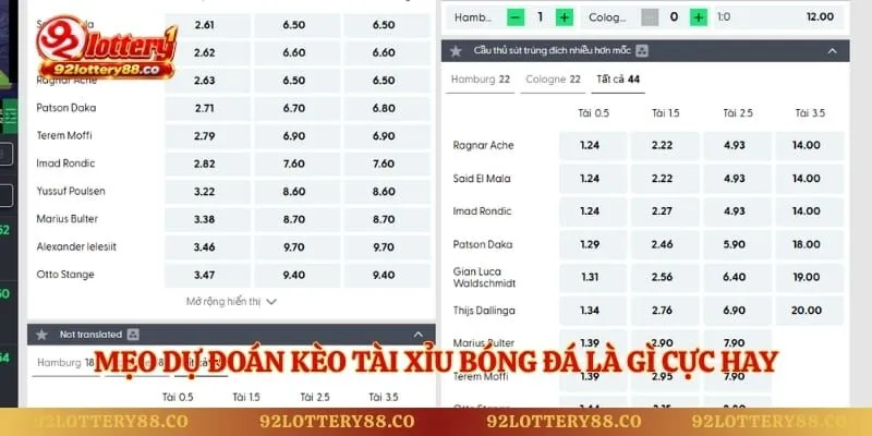 Mẹo dự đoán kèo tài xỉu bóng đá là gì cực hay