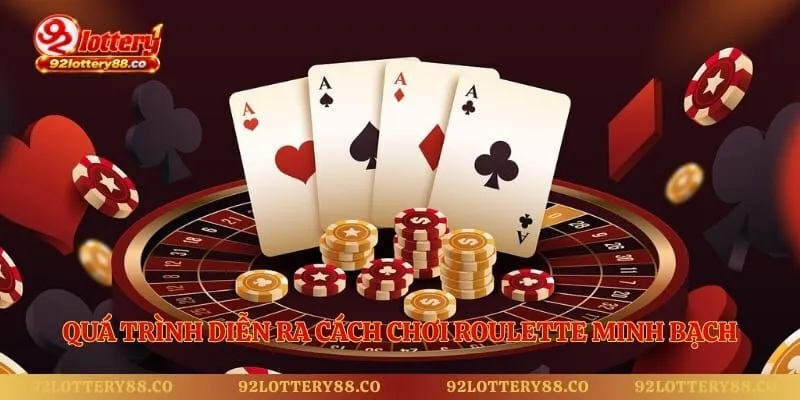 Quá trình diễn ra cách chơi Roulette minh bạch
